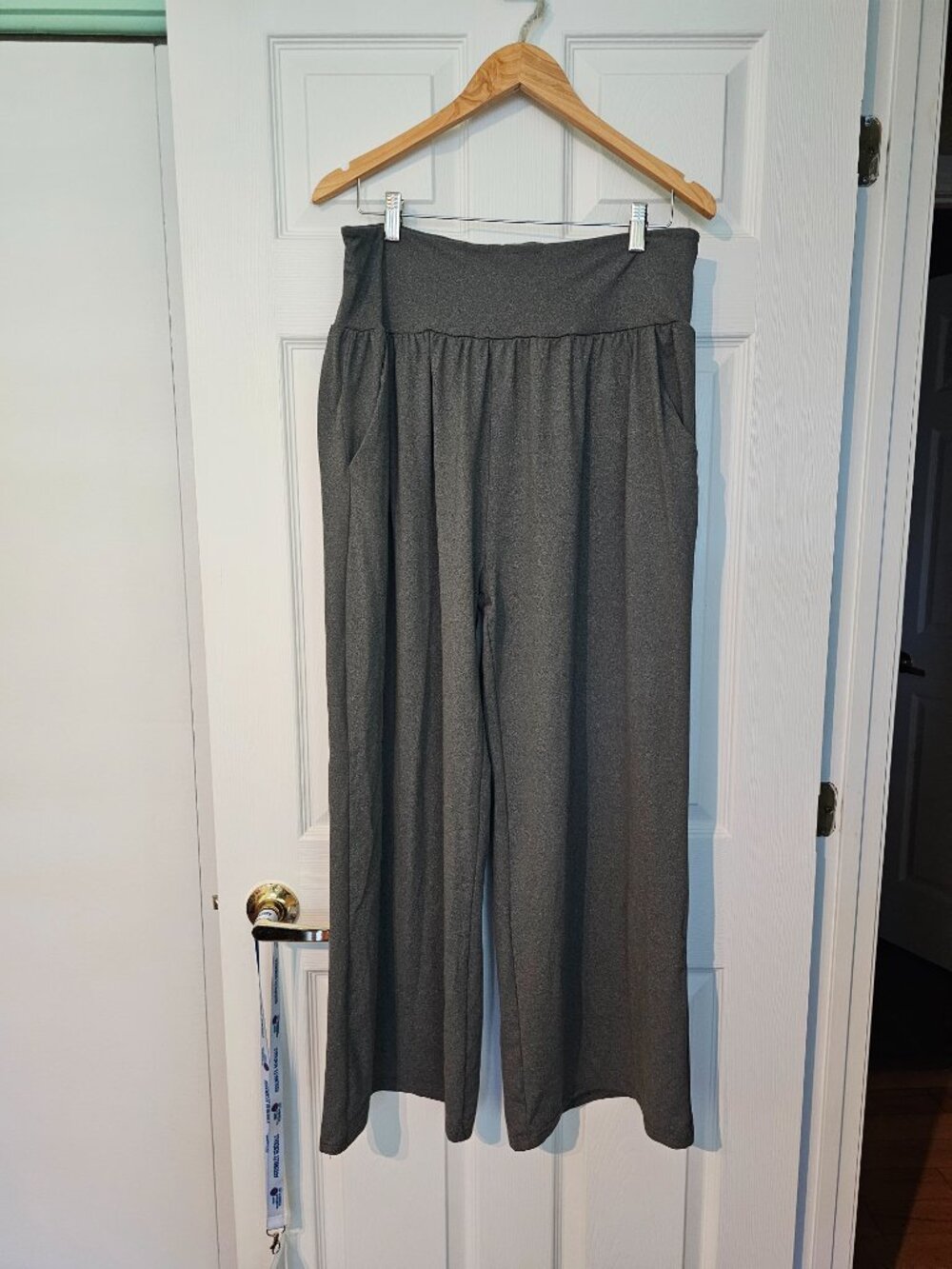 Tall set of 3 XXL lounge pants women joggers wide leg long - Picture 5 of 6